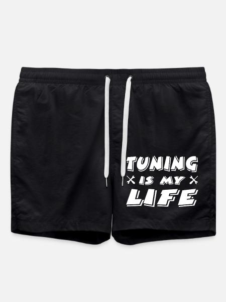 tuning - Swim Trunks - black
