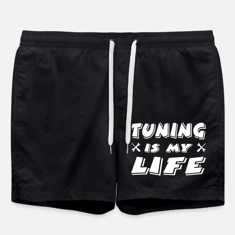 Tuning - Badeshorts - Schwarz