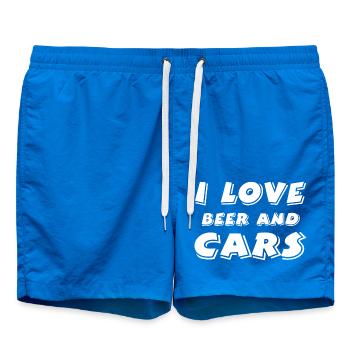 Beer - Swim Trunks - cobalt blue - Front