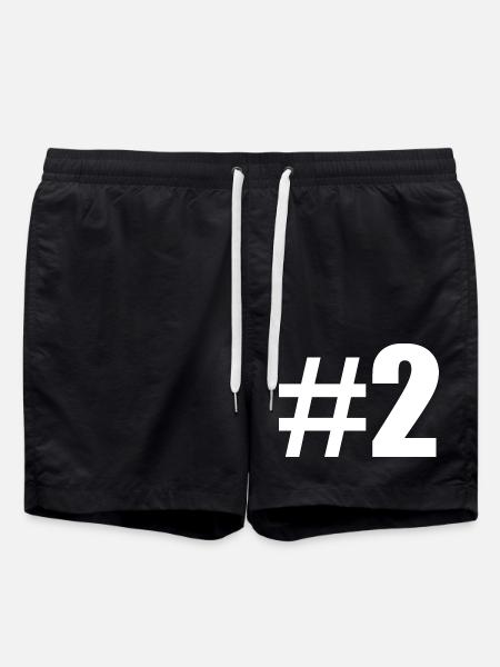 #2 - Swim Trunks - black