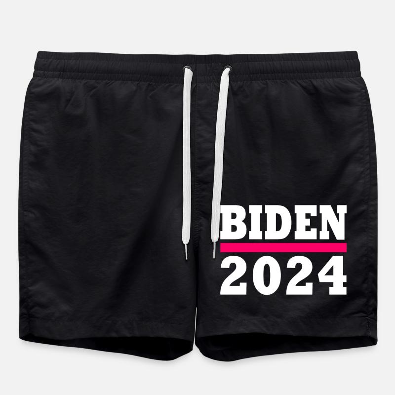 Joe biden 2024 - Badeshorts - Schwarz