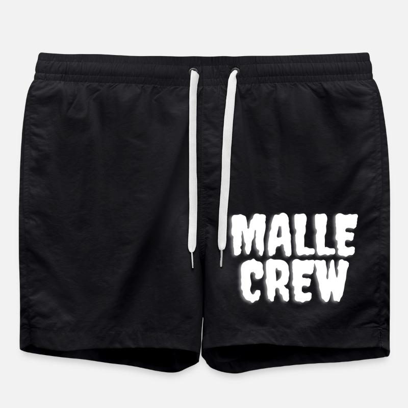 Malle Crew - Swim Trunks - black