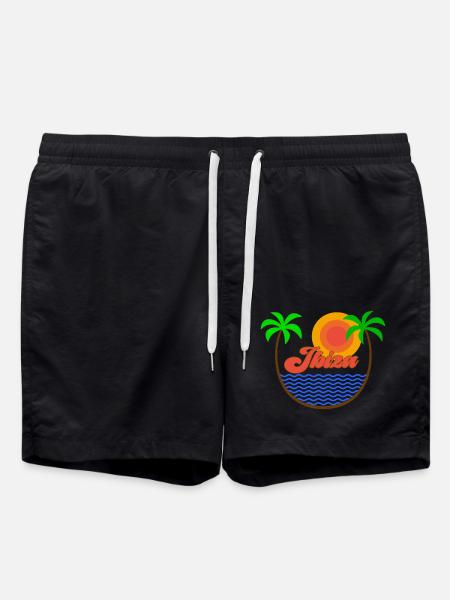 Ibiza - Badeshorts - Schwarz