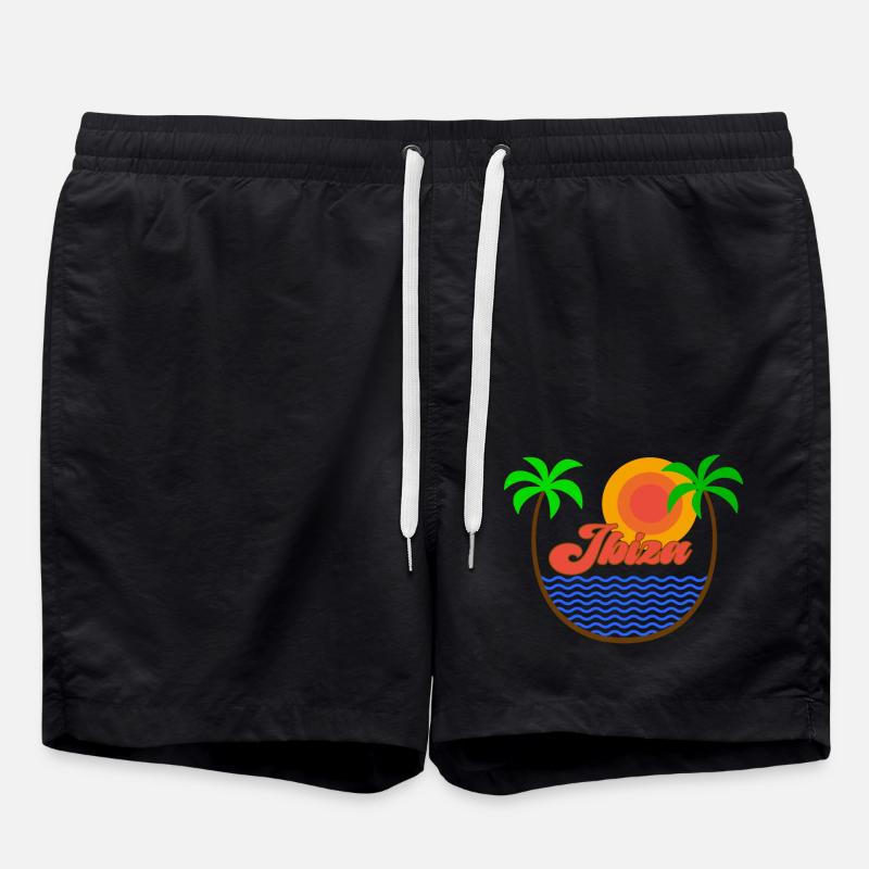 Ibiza - Swim Trunks - black