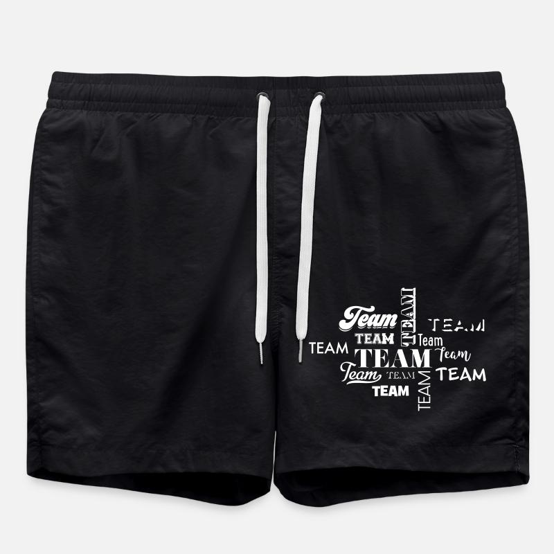 Team - Swim Trunks - black