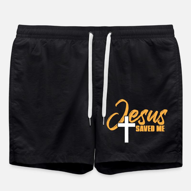 Citations de Jésus - Short de bain - noir