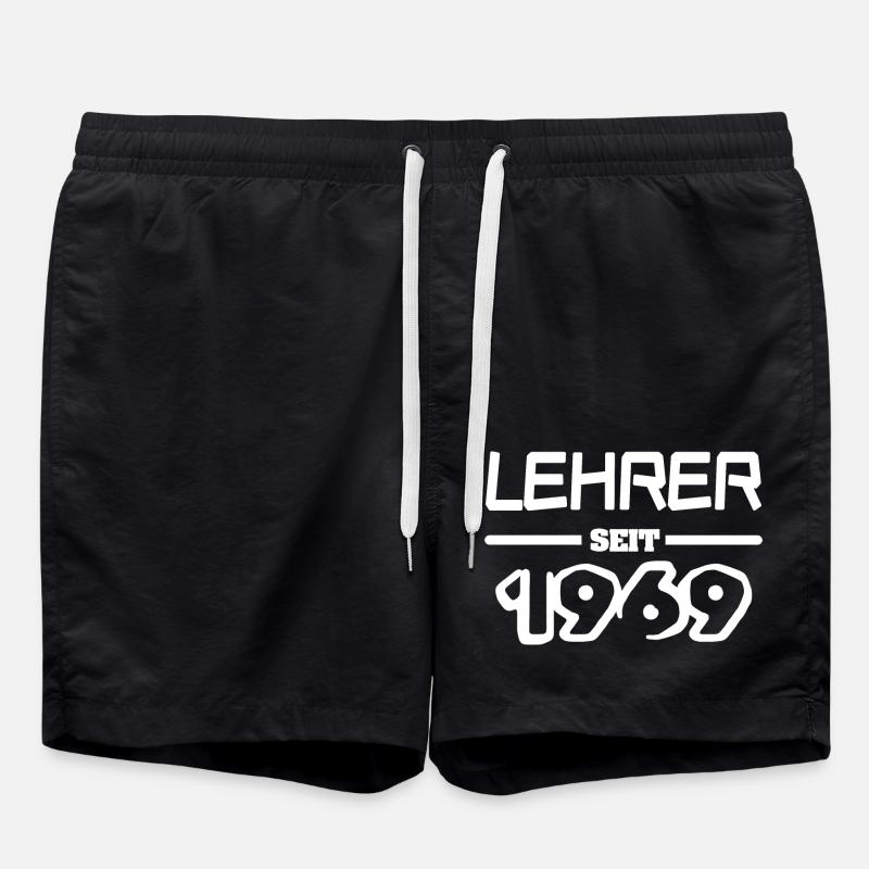 Enseignant 1969 - Short de bain - noir