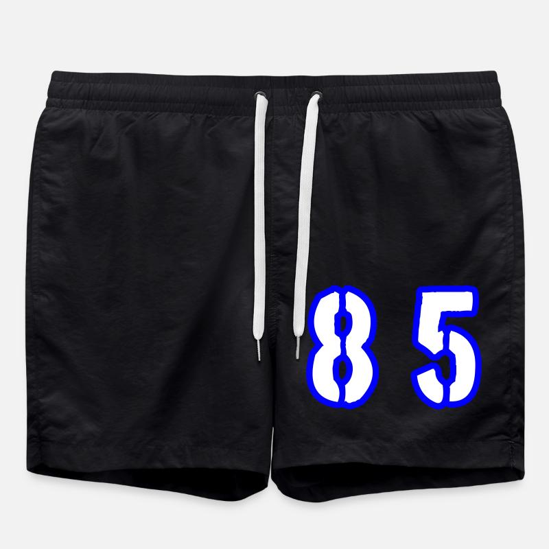 85 Symbole numérique - Short de bain - noir