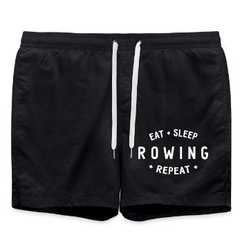 Manger dormir ramer Répéter - Aviron - Rameurs - Short de bain - noir - Devant - AI Model Male 185 light (185cm)