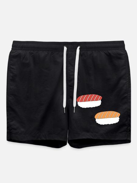 Nigiri Sushi - Swim Trunks - black