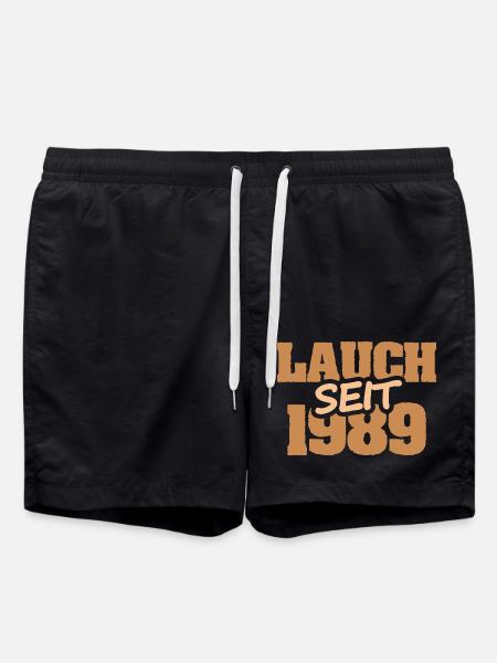 1989 - Swim Trunks - black
