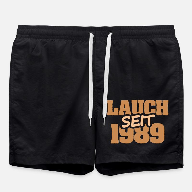 1989 - Swim Trunks - black