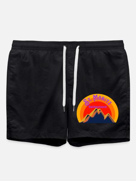 St. Moritz - Swim Trunks - black