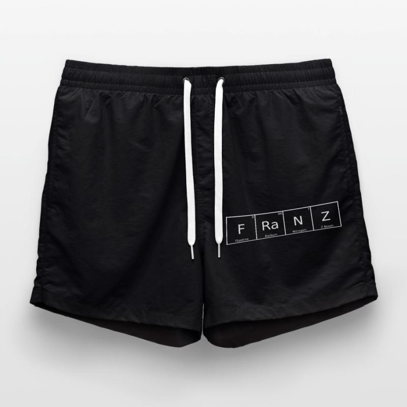 Franz Name First Name Chemistry Periodic Table Elements Swim Trunks