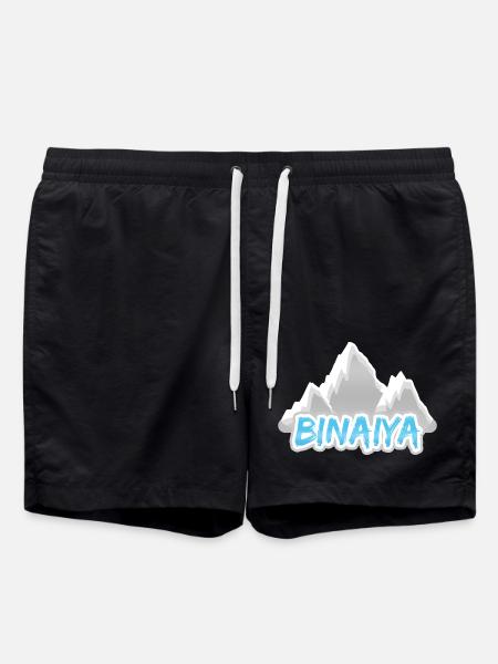 Gift for Binaiya - Swim Trunks - black