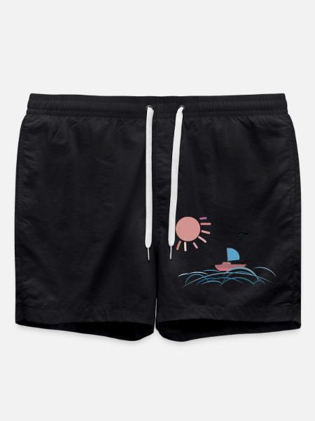 Sailing - Swim Trunks - black