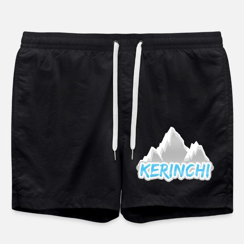Mount Kerinchi - Swim Trunks - black