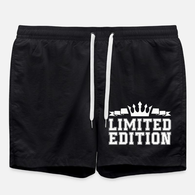 limited edition 1 - Badeshorts - Schwarz