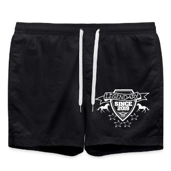 2019 - Swim Trunks - black - Front - AI Model Male 185 light (185cm)