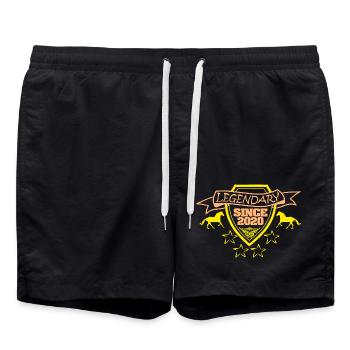 2020 - Short de bain - noir - Devant - AI Model Male 185 light (185cm)