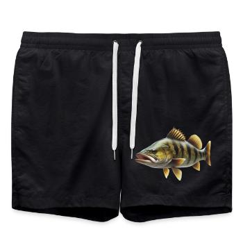 Pêche à la perche Spiny Knight - Short de bain - noir - Devant - AI Model Male 185 light (185cm)
