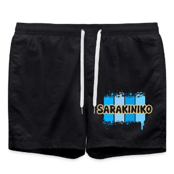 Sarakiniko Sarakiniko - Swim Trunks - black - Front - AI Model Male 185 light (185cm)