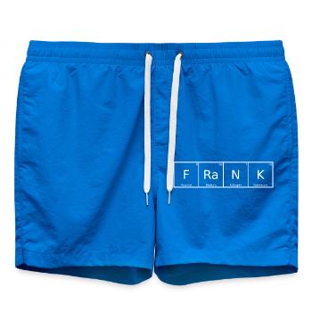 Frank Nom Prénom Chimie Tableau périodique Eléments - Short de bain - cobalt blue - Devant