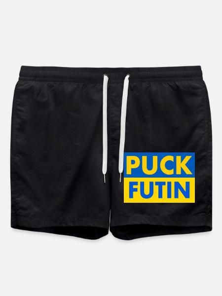 Puck futin - Swim Trunks - black