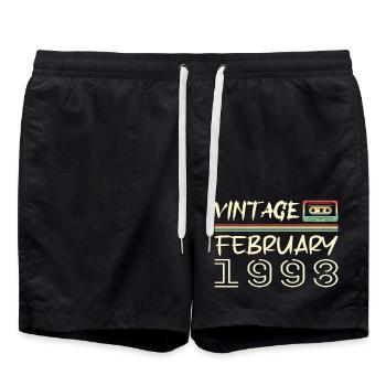 February 1998 Best Gift February 1998 February - Swim Trunks - black - Front - AI Model Male 185 light (185cm)