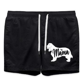 Cocker Spaniel - Swim Trunks - black - Front - AI Model Male 185 light (185cm)