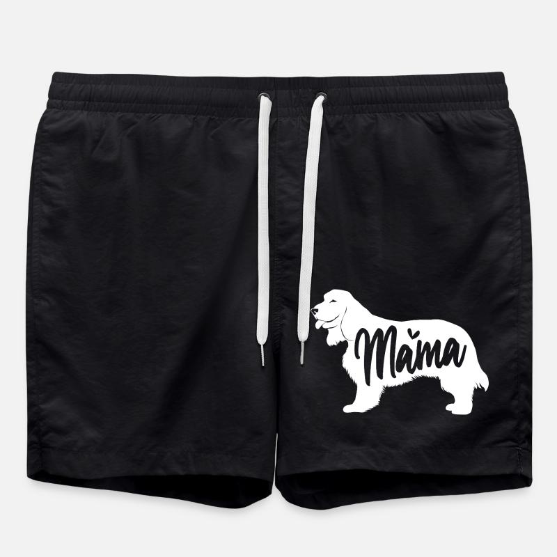 Cocker Spaniel - Badeshorts - Schwarz