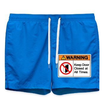 my house my rules - Short de bain - cobalt blue - Devant