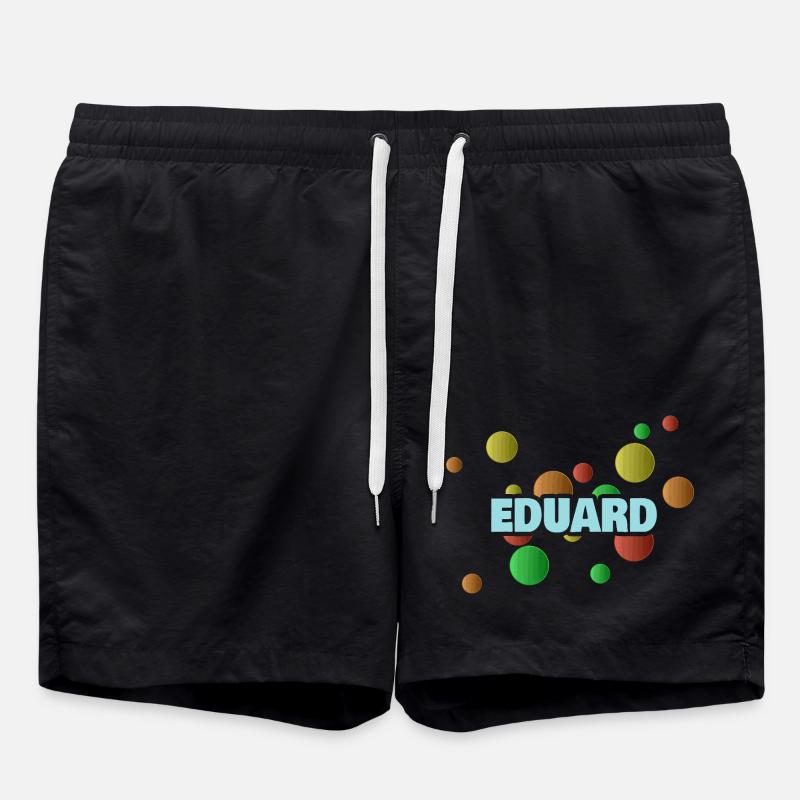 Eduard - Short de bain - noir