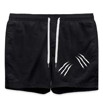 Claws 2 - Swim Trunks - black - Front - AI Model Male 185 light (185cm)