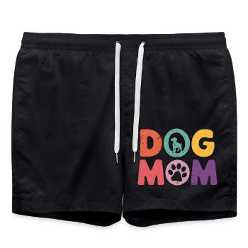 Geschenk Spruch Haustiere Hunde Hund Dog Love - Badeshorts - Schwarz - Vorne - AI Model Male 185 light (185cm)