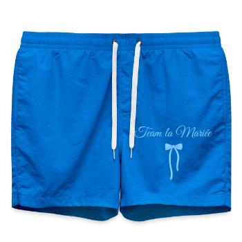 Team la mariée noeud bleu - Short de bain - cobalt blue - Devant