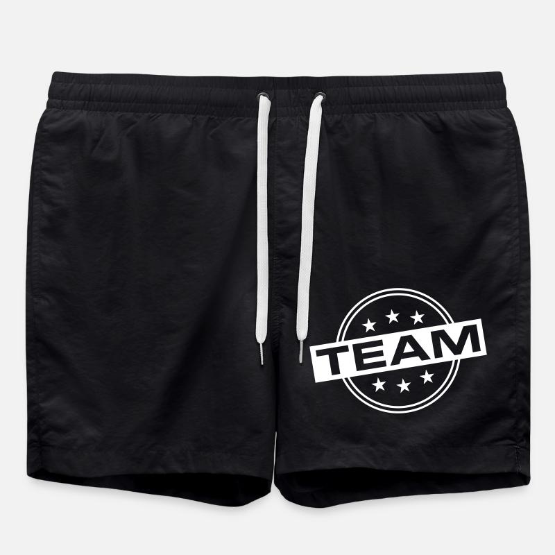 Team - Swim Trunks - black