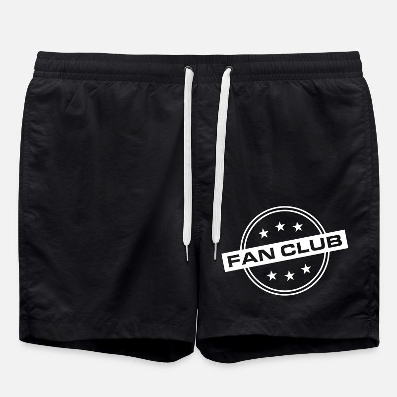 Fan Club - Swim Trunks - black