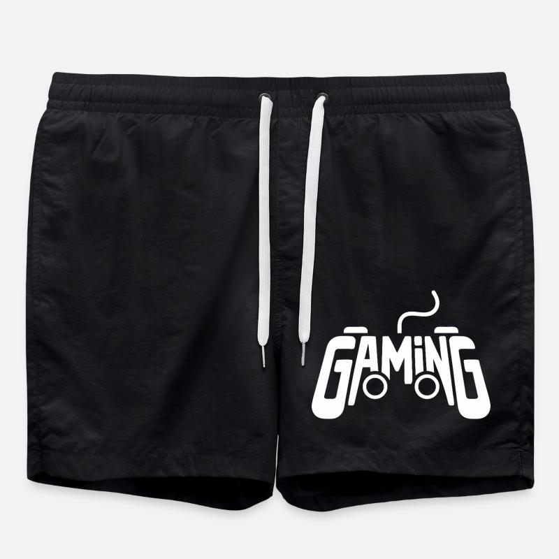 Gaming Controller Gamer Videospiel Controller - Badeshorts - Schwarz