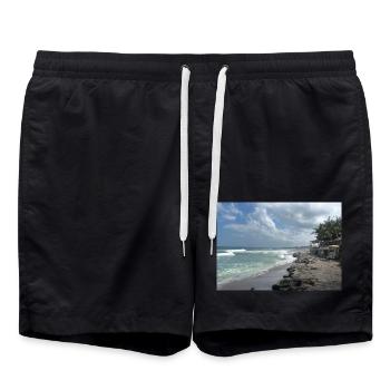INDONET Bali Indonésie - Short de bain - noir - Devant - AI Model Male 185 light (185cm)