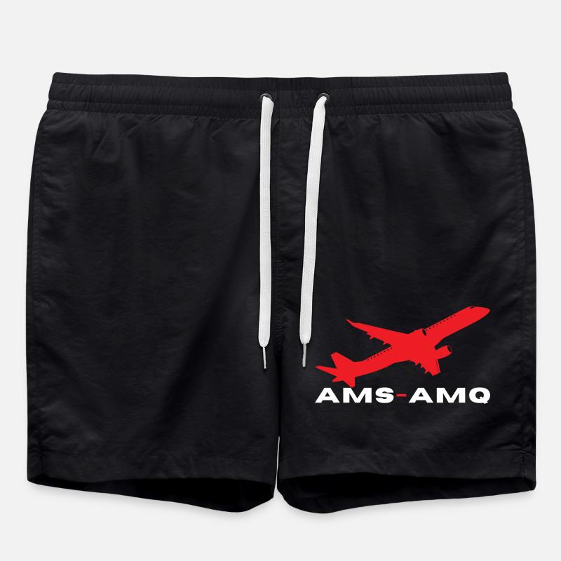 INDONET Amsterdam - Ambon - Swim Trunks - black