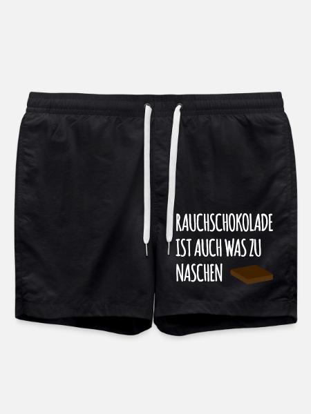 Smoked chocolate - Swim Trunks - black
