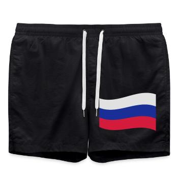 russia - Short de bain - noir - Devant - AI Model Male 185 light (185cm)