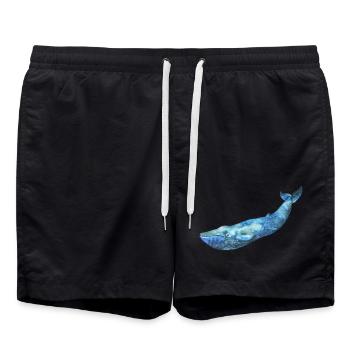 WAL - Badeshorts - Schwarz - Vorne - AI Model Male 185 light (185cm)