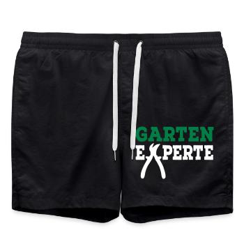 Garten - Badeshorts - Schwarz - Vorne - AI Model Male 185 light (185cm)