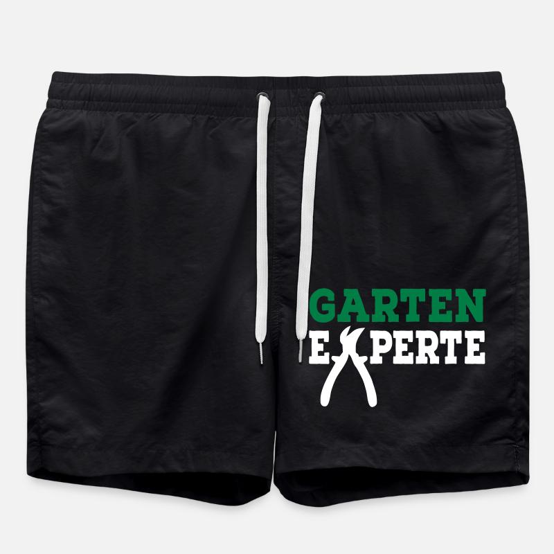 Garten - Badeshorts - Schwarz
