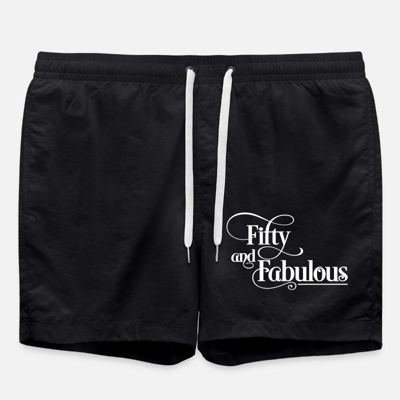 Fünfzig - Badeshorts - Schwarz