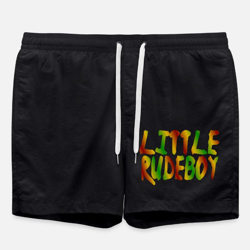 Little Rudeboy - Short de bain - noir