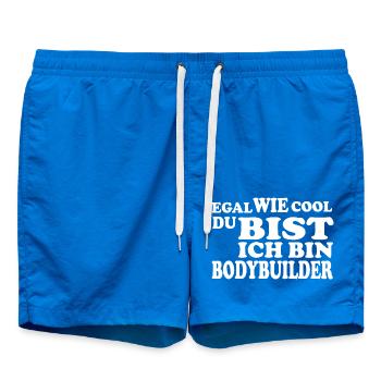 Bodybuilder - Badeshorts - Cobalt blue - Vorne