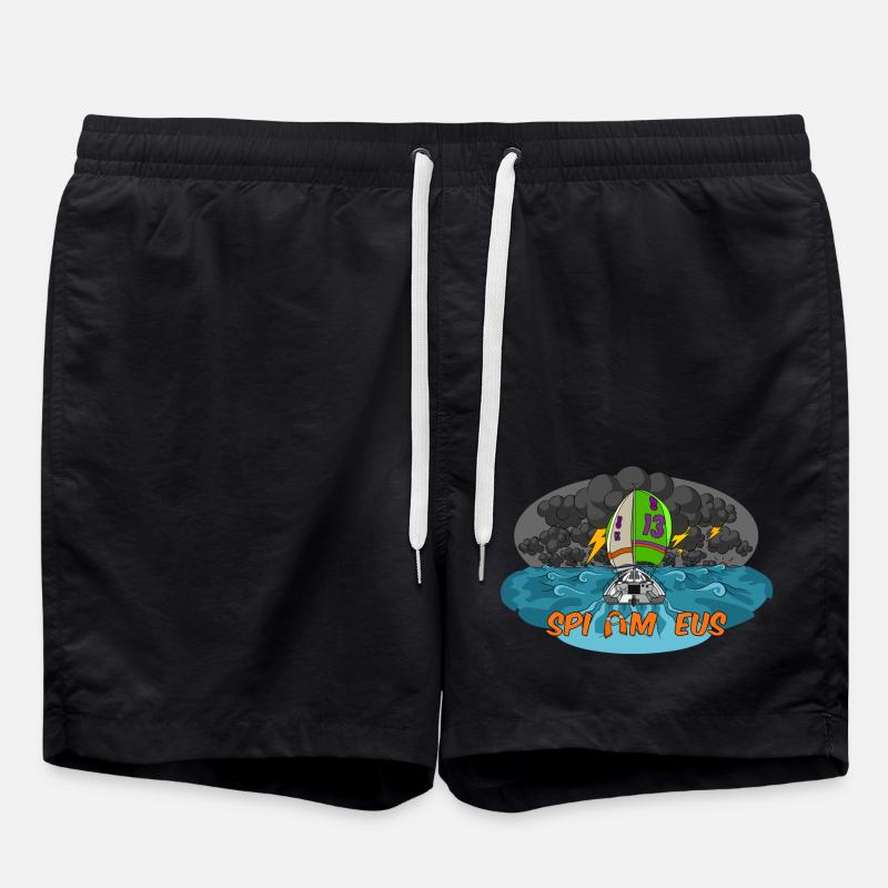 Spi am eus! - Swim Trunks - black